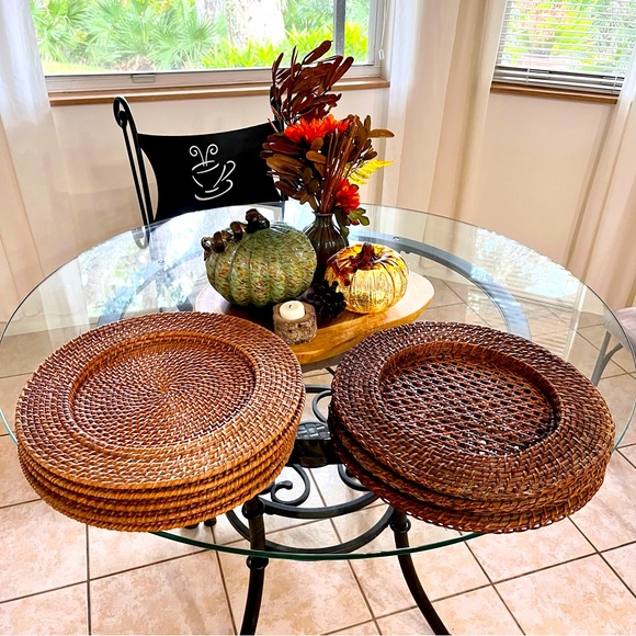 Holiday wicker charger - Picture 4 of 4